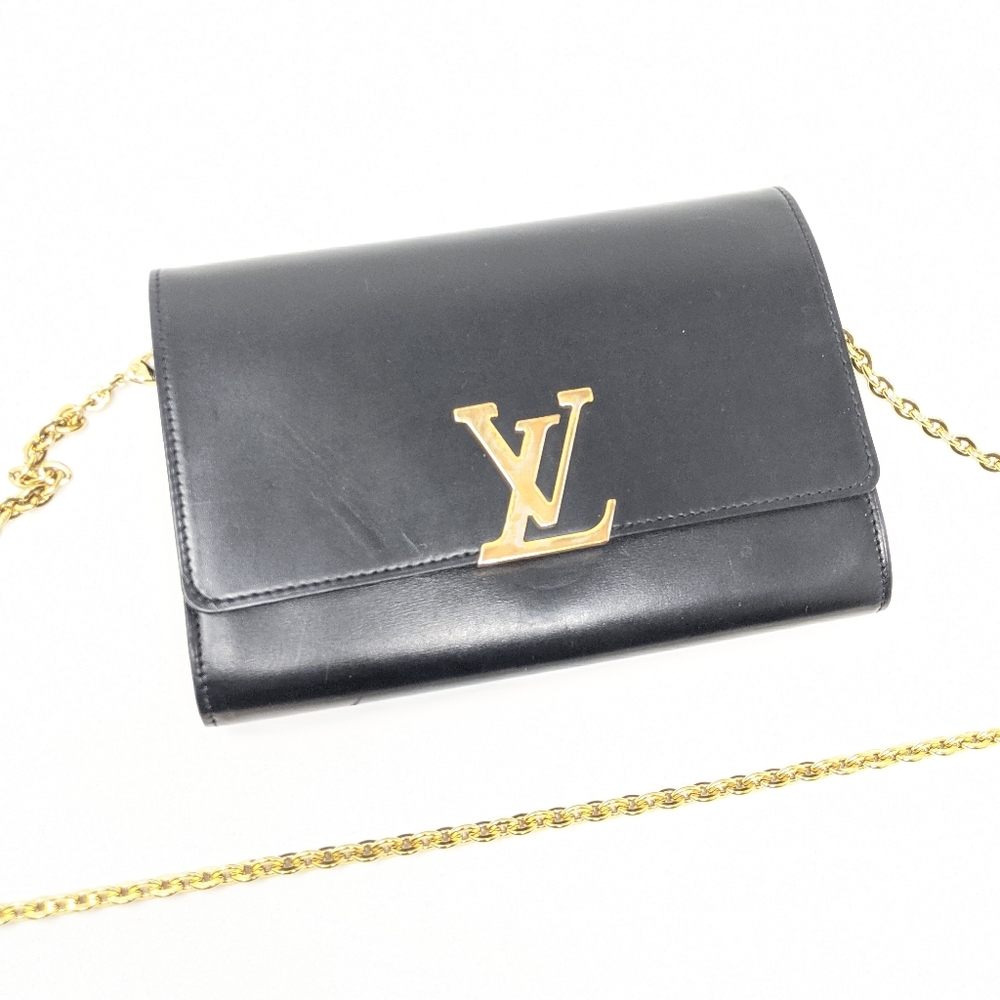 🚨 Sale! 🎉Louis Vuitton Black Bag Louise GM LV Sold out!